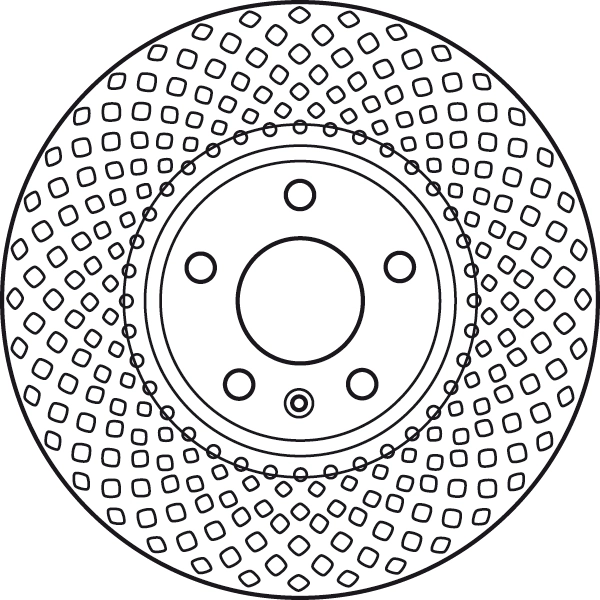 Disque de frein TRW DF6015S