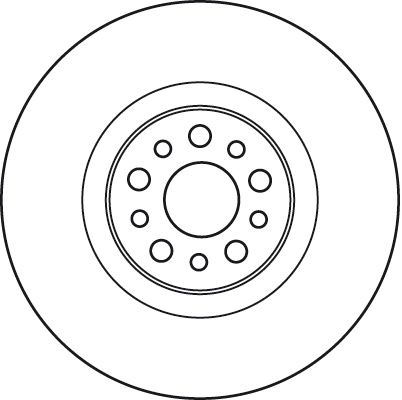 Disque de frein TRW DF4904S