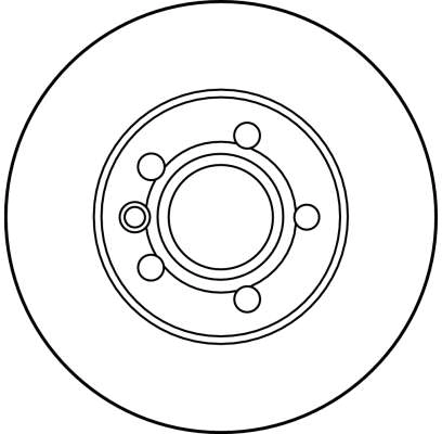 Disque de frein TRW DF2809