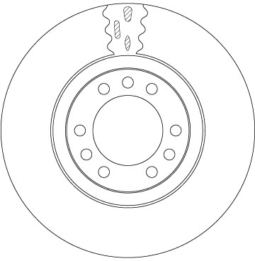 Disque de frein TRW DF5062S