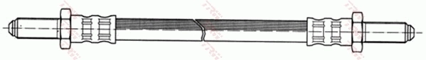 Flexible de frein TRW PHC197