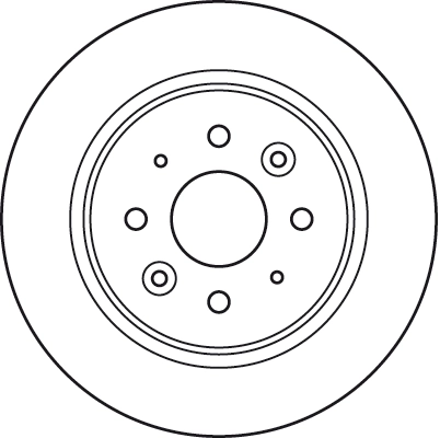 Disque de frein TRW DF6055