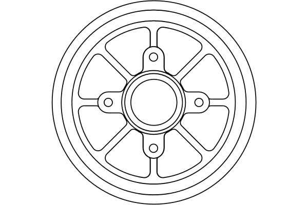 Tambour de frein TRW DB4310