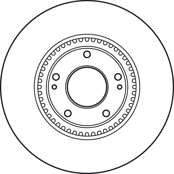 Disque de frein TRW DF4957S