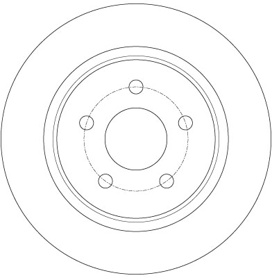 Disque de frein TRW DF6150