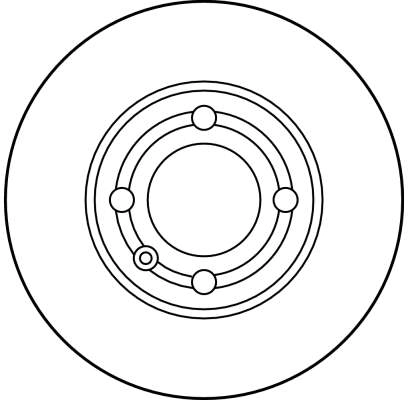 Disque de frein TRW DF2755