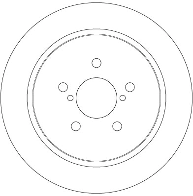 Disque de frein TRW DF6290