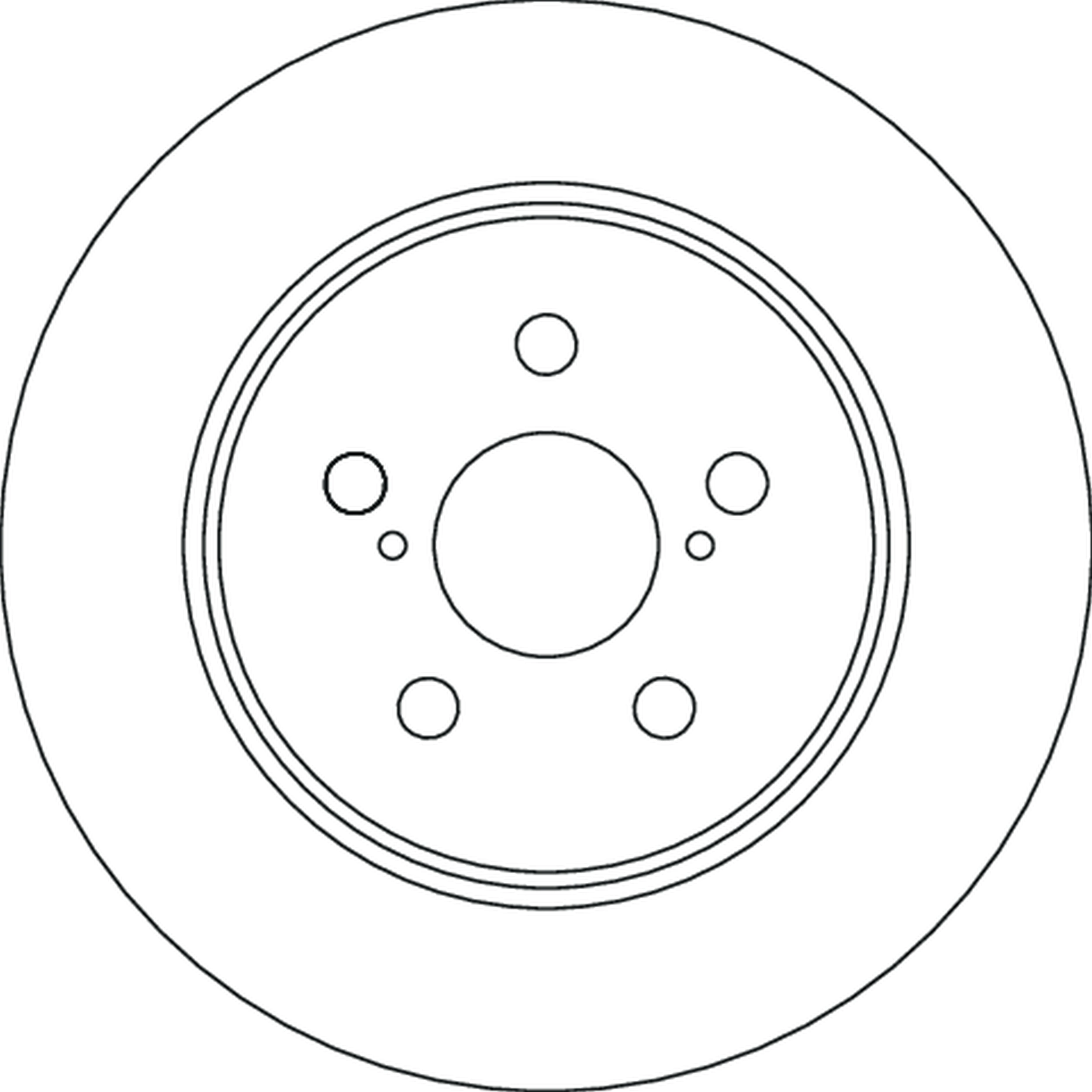 Disque de frein TRW DF6828