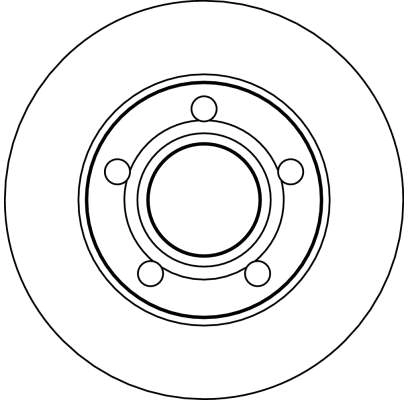 Disque de frein TRW DF4026