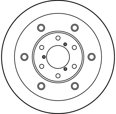 Disque de frein TRW DF1763S
