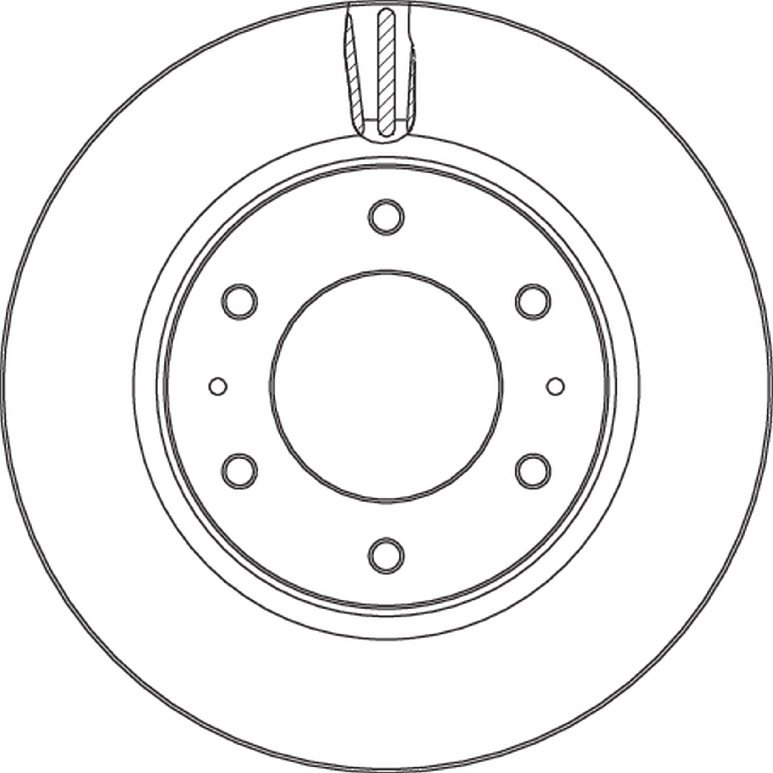 Disque de frein TRW DF6992S