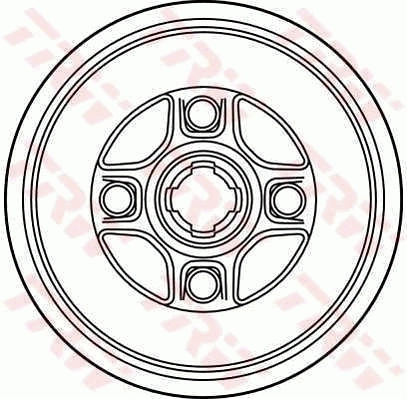 Tambour de frein TRW DB4176