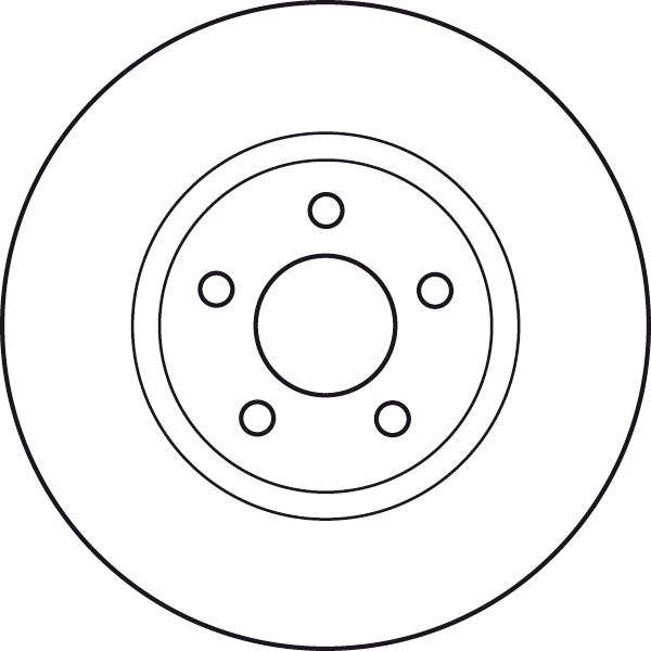 Disque de frein TRW DF4874S