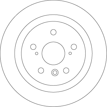 Disque de frein TRW DF4500
