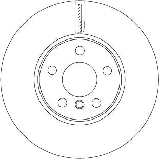 Disque de frein TRW DF6747S