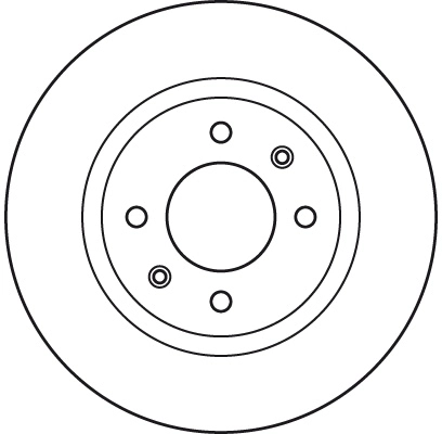 Disque de frein TRW DF6116