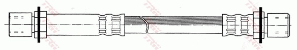 Flexible de frein TRW PHA136
