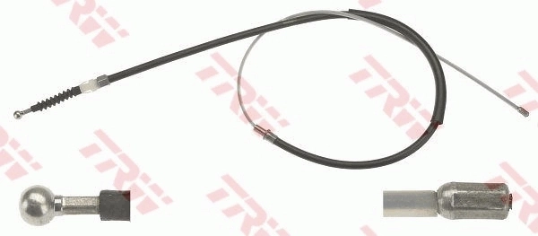 Tirette à câble, frein de stationnement TRW GCH385