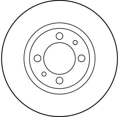 Disque de frein TRW DF1723