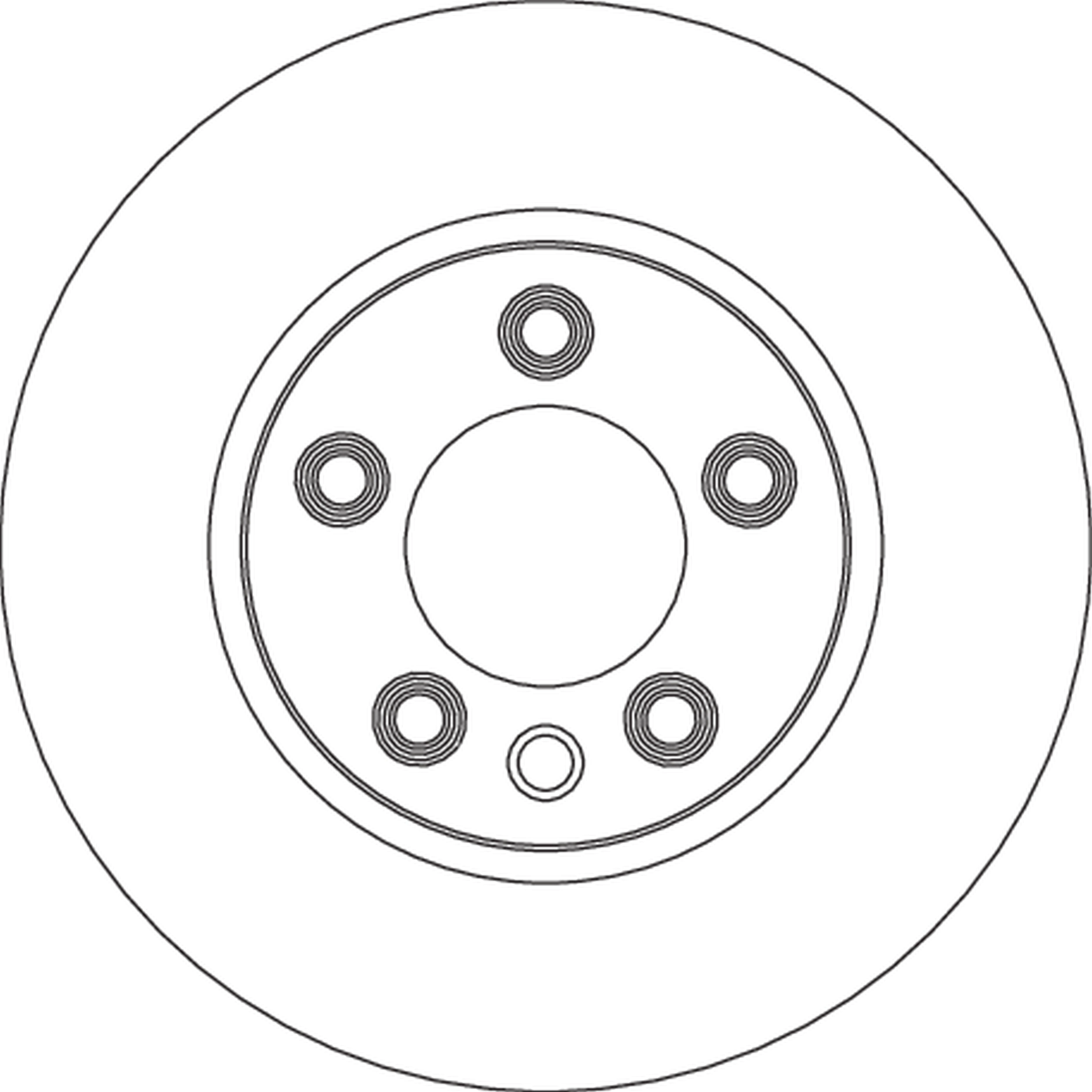 Disque de frein TRW DF4762S