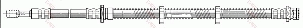 Flexible de frein TRW PHD345