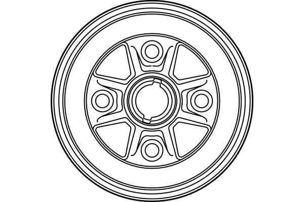 Tambour de frein TRW DB4255