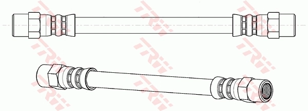 Flexible de frein TRW PHA286
