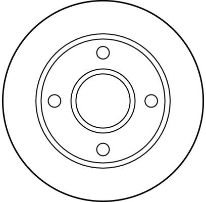 Disque de frein TRW DF2752