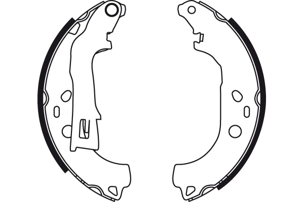 Jeu de mâchoires de frein TRW GS8738