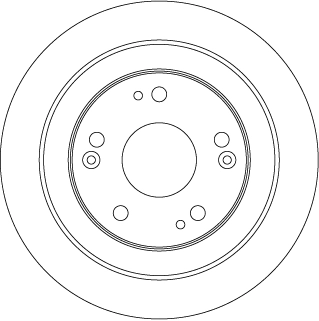 Disque de frein TRW DF6526