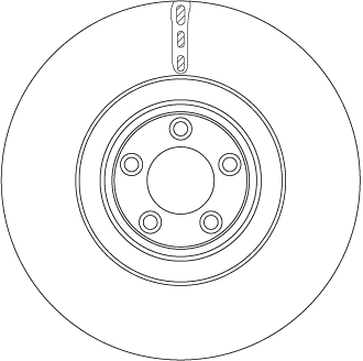 Disque de frein TRW DF6651S