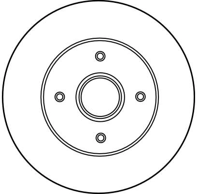 Disque de frein TRW DF2706