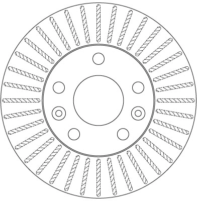 Disque de frein TRW DF6200