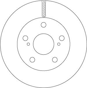 Disque de frein TRW DF6782S