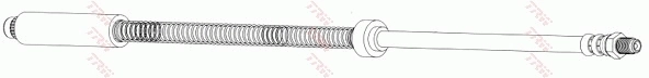 Flexible de frein TRW PHB288