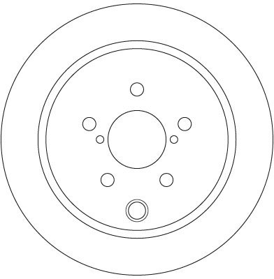 Disque de frein TRW DF6503