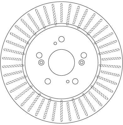 Disque de frein TRW DF6180S