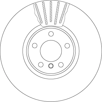Disque de frein TRW DF6001S