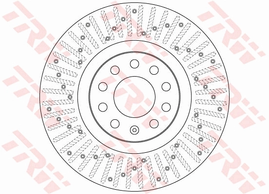 Disque de frein TRW DF6189S