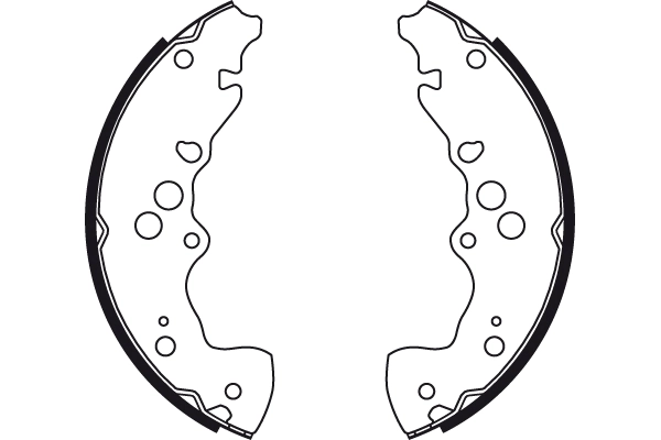 Jeu de mâchoires de frein TRW GS8773