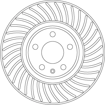 Disque de frein TRW DF6950S