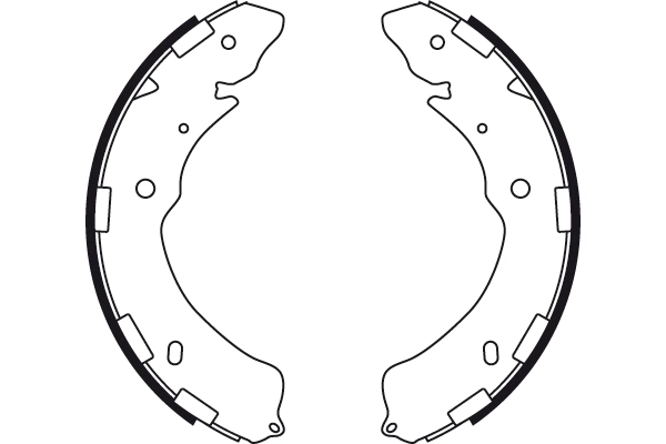 Jeu de mâchoires de frein TRW GS8768