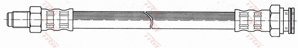 Flexible de frein TRW PHB244