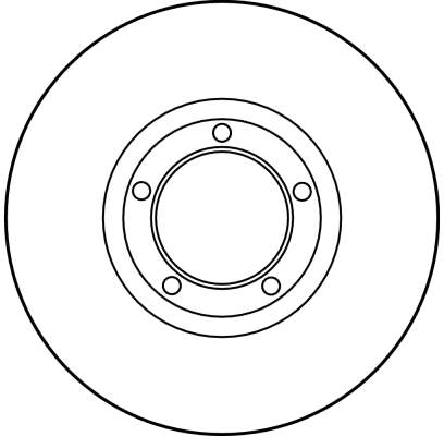 Disque de frein TRW DF1653