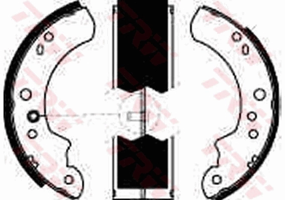 Jeu de mâchoires de frein TRW GS6223