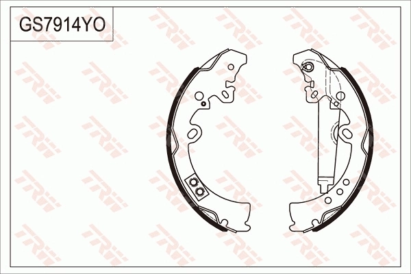 Brake Shoe Set