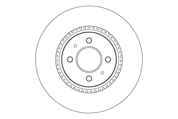 Disque de frein TRW DF6025
