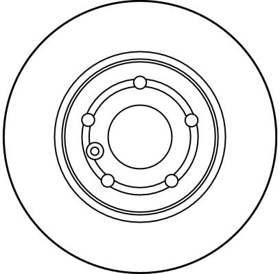 Disque de frein TRW DF2766