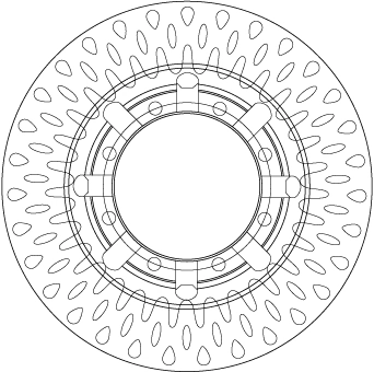 Disque de frein TRW DF6335S