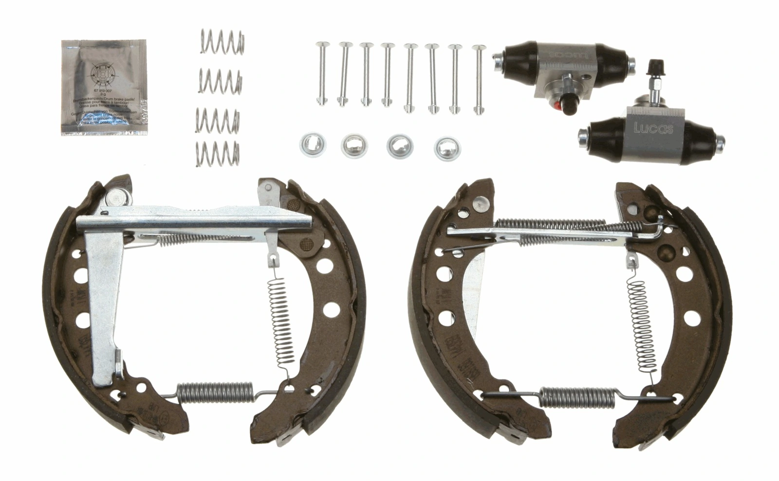 Jeu de mâchoires de frein TRW GSK1500